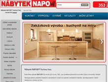 Tablet Screenshot of napobyt.cz